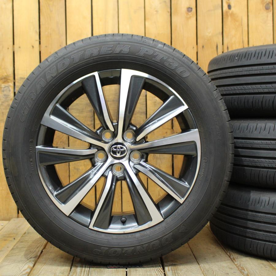 ハリアー TOYOTA トヨタ 80系 純正 Gグレード 18インチ ダンロップ