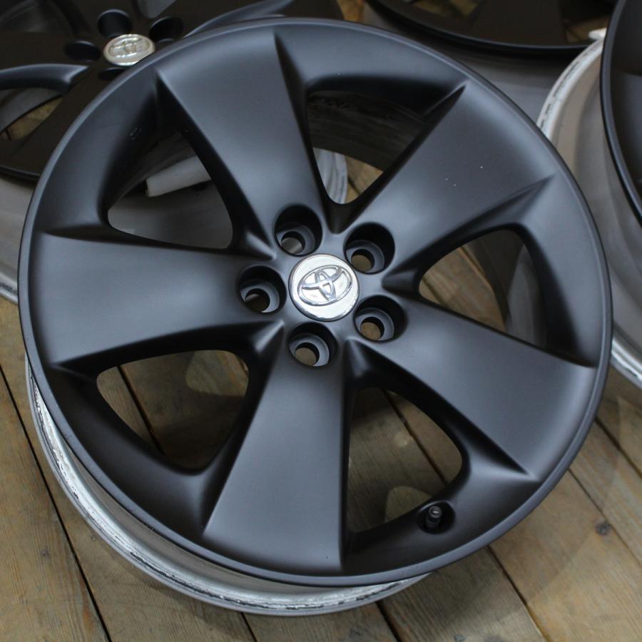 プリウス TOYOTA トヨタ 30系 純正 マットブラックペイント 17インチ