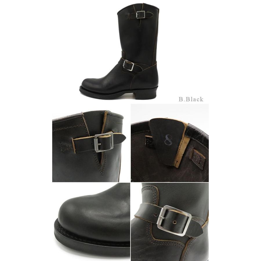 スクーブ グッドイヤーウェルト製 ホースバット エンジニアブーツ