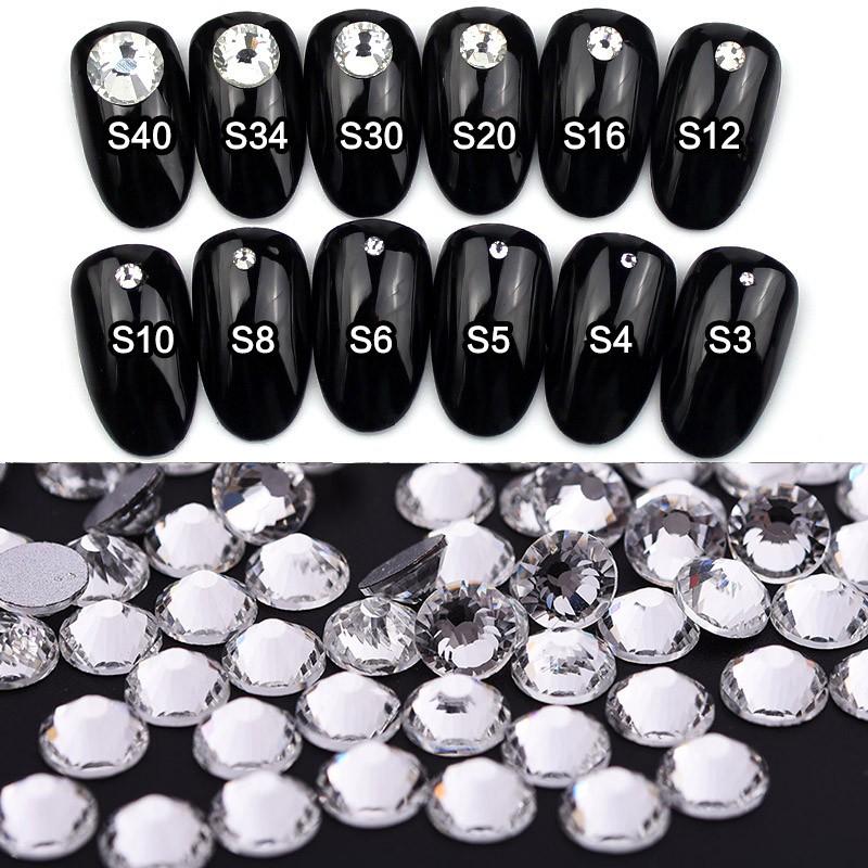 20個/10個入り 高級スワロフスキー並み ラインストーン ネイルストーン