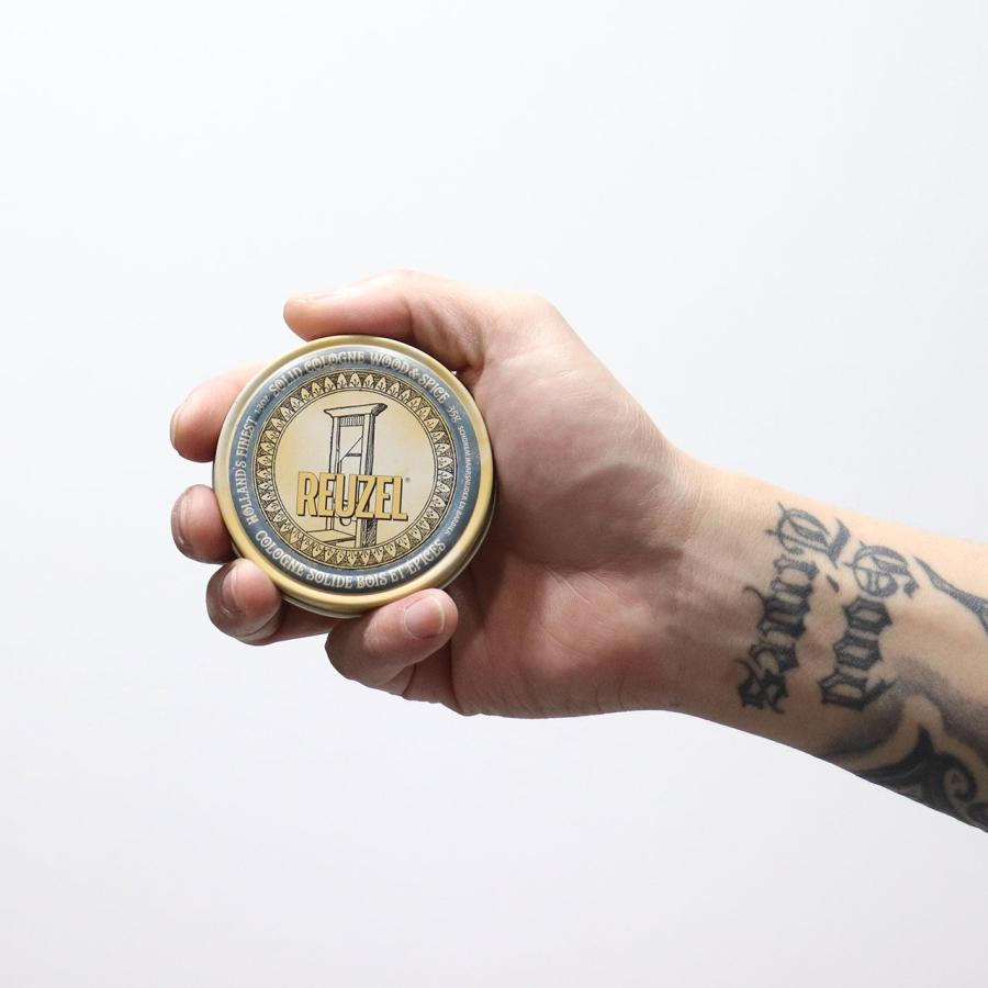 REUZEL（ルーゾー） Wood & Spice Solid Cologne Balm 35g 練り香水