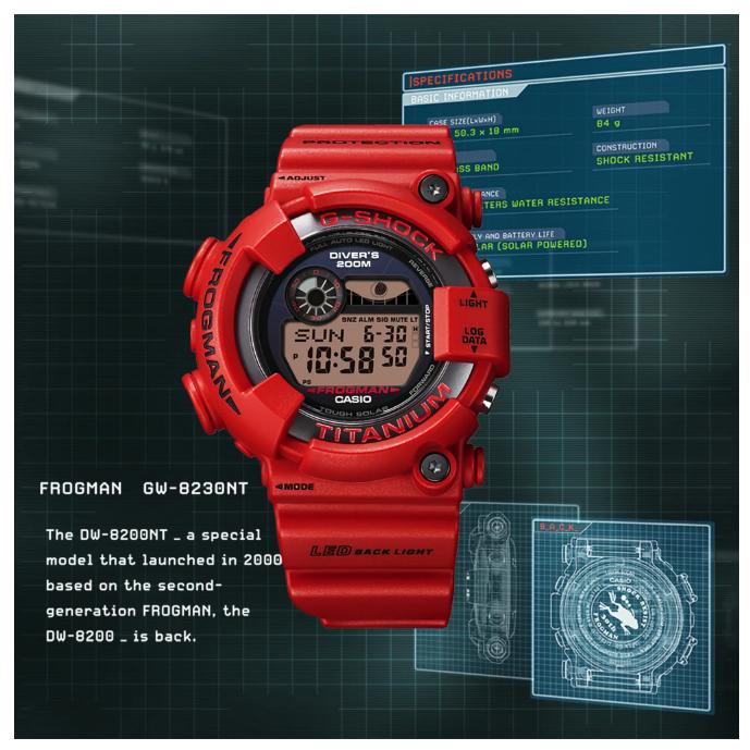 フロッグマン30周年記念モデル「GW-8230NT-4」がまだ定価で購入可能