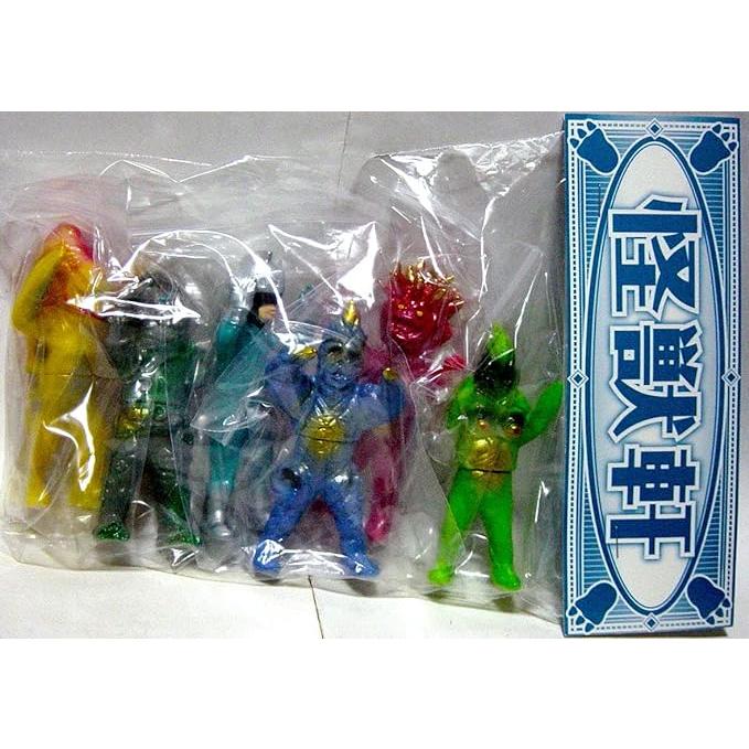 ソフビ 怪獣軒 シルバー仮面 ミニソフビ Cセット : 御宅家本舗OTAKICK