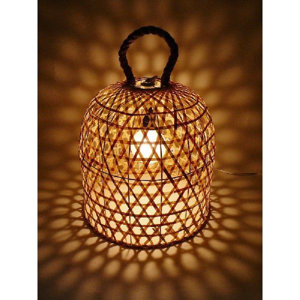 テーブルランプ 竹かご あかりシリーズ かご ナチュラル イシグロ