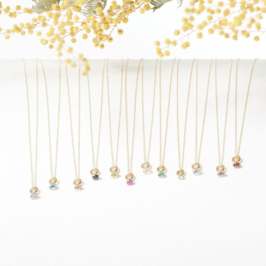 Jewel closet by L&Co. ベビーリング 誕生石 ダイヤモンド 4月