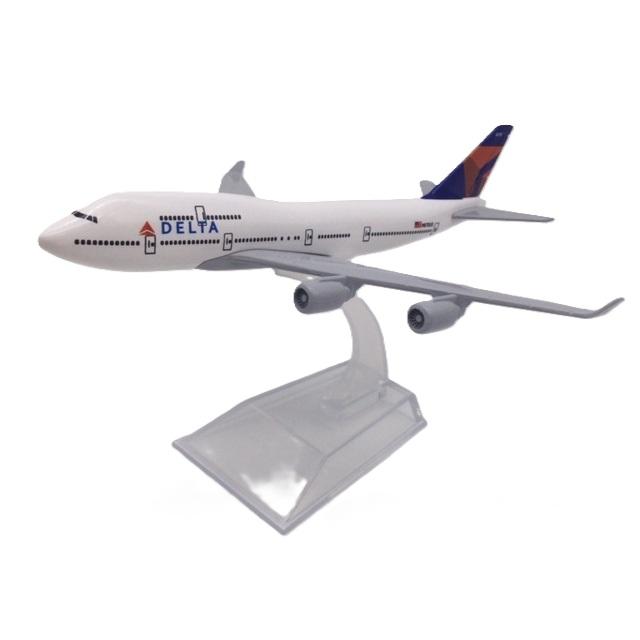世界の翼 16cmシリーズ】 ボーイング 747 デルタ航空 ジャンボ