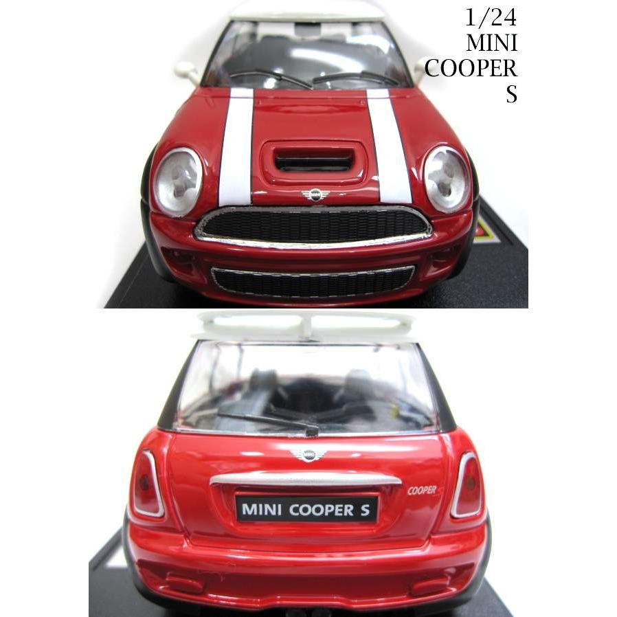 BMW 1/24 ミニクーパー S 3ドア 赤 ミニカー minicooper S 車