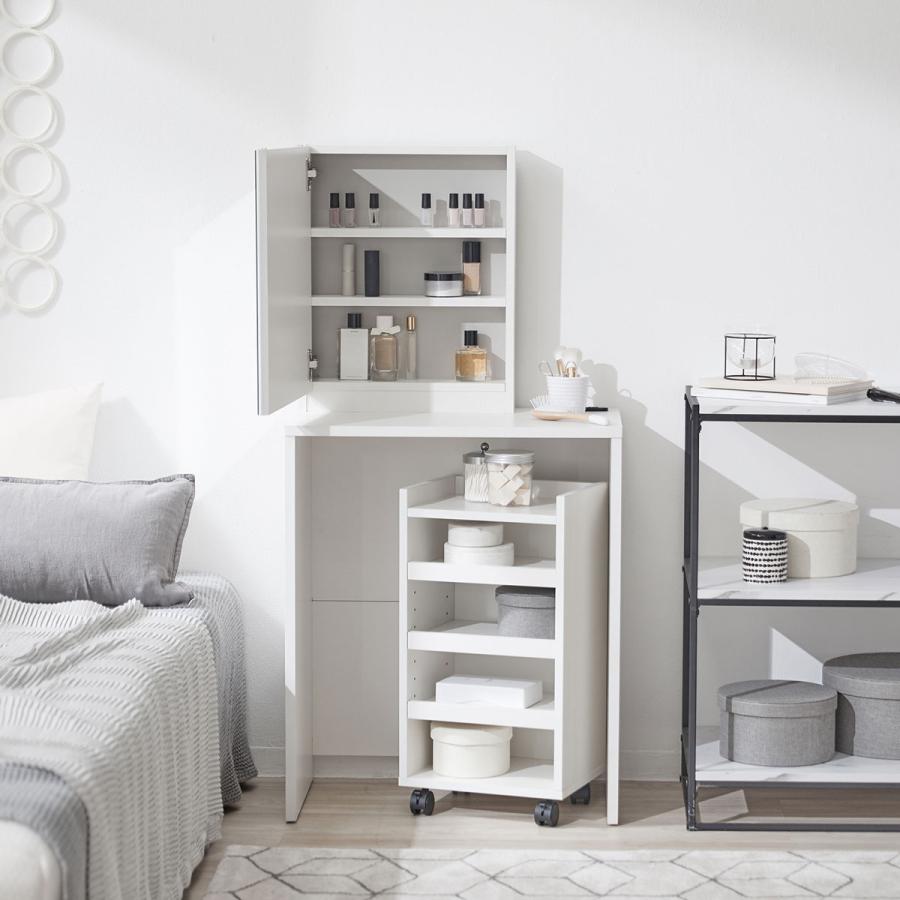 LOWYA（ロウヤ） ドレッサー テーブル ハイタイプ コンパクト