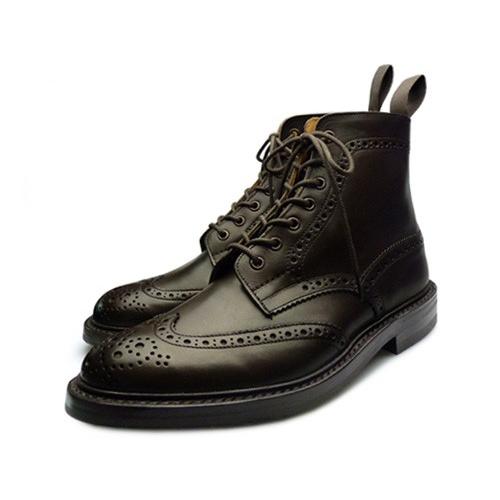 Tricker's（トリッカーズ） カントリーブーツ ウイングチップブーツ