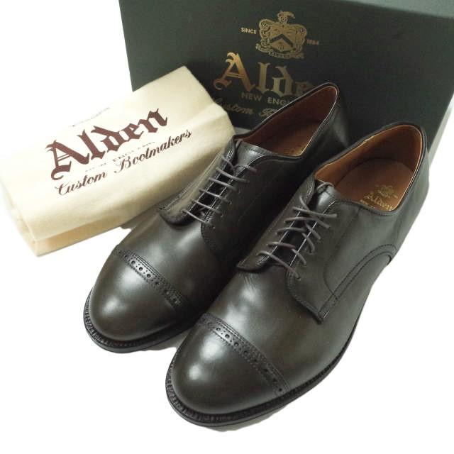 新品 ALDEN オールデン CAP-TOE OX レディカーフ パンチドキャップトゥ