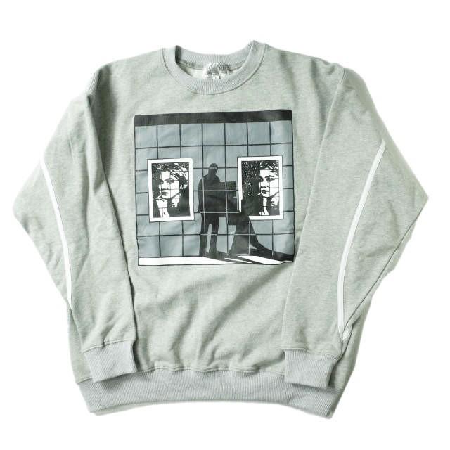 新品 C.E シーイー 20AW 日本製 UNBALANCE BEHIND CREW NECK