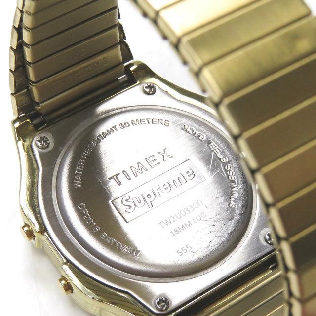 シュプリーム タイメックス Supreme x TIMEX 19AW 別注 Digital Watch