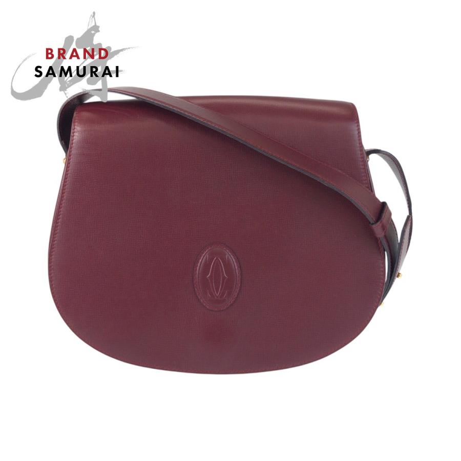 Cartier（カルティエ） 美品 マストライン ボルドー ゴールド金具