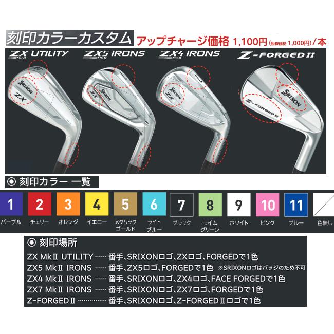 SRIXON スリクソン Zフォージド2 アイアン 6本(5番〜P)セット DG