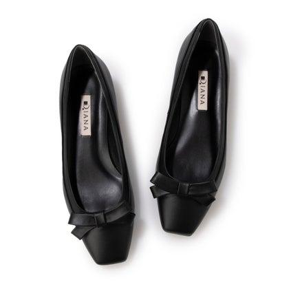 DIANA（ダイアナ） フラットパンプス （黒カーフ） : ブランド公式