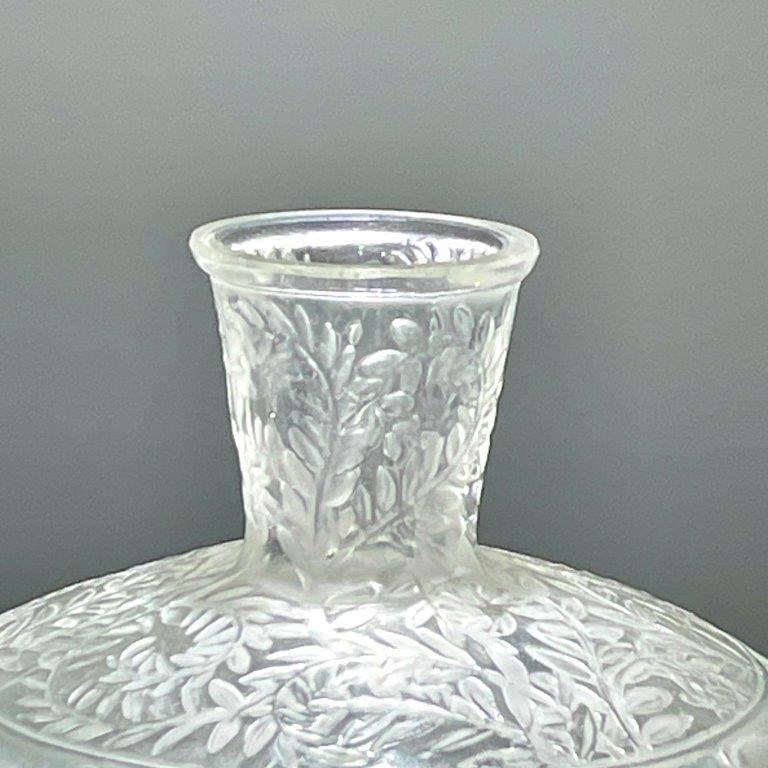 超希少 ルネ・ラリック LIEVRES 野兎 ブルーパチネ Vase うさぎ R