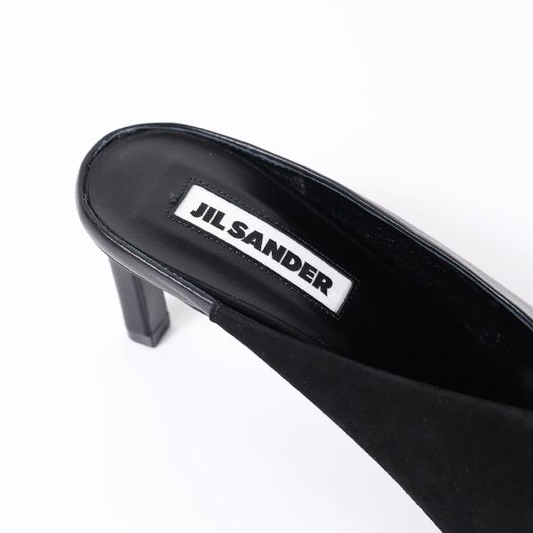 JIL SANDER（ジルサンダー） Square Toe Leather Mules サンダル