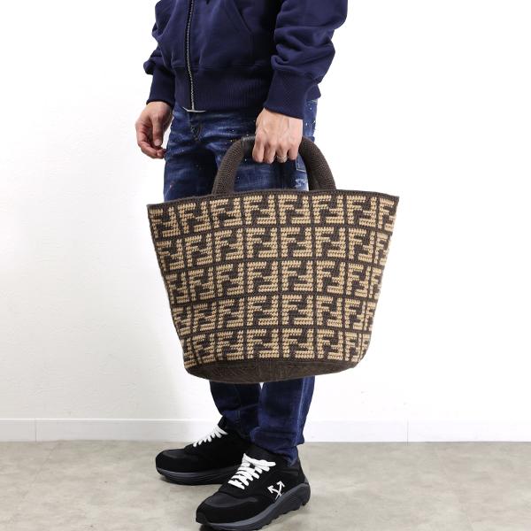 FENDI（フェンディ） Tote Bag トートバッグ ハンドバッグ ニット