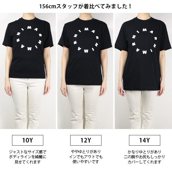 MARNI（マルニ） Circle Logo T-Shirts Tシャツ 半袖 カットソー ロゴT