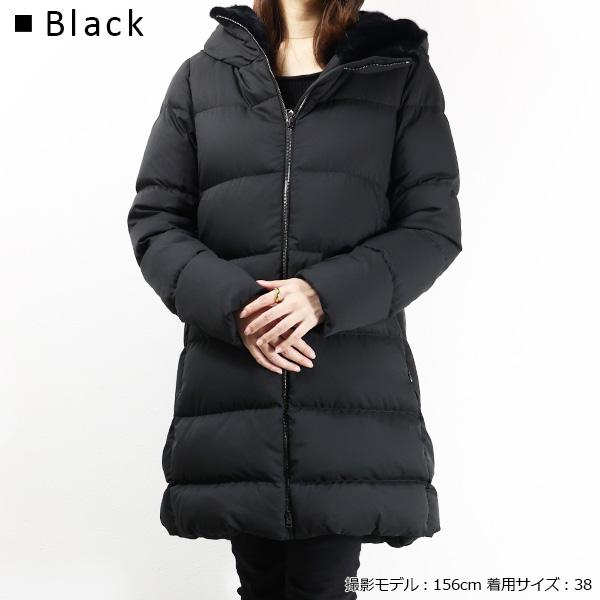 HERNO（ヘルノ） A-Shape Fur Down Jacket ダウンジャケット Aシェイプ