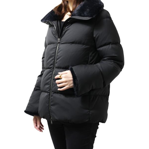 HERNO（ヘルノ） Fur Down Jacket ダウンジャケット フェイクファー