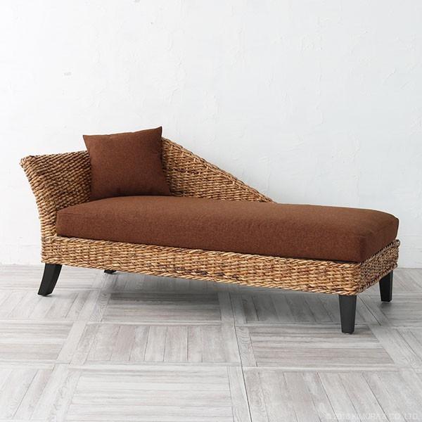 開梱設置無料 アジアン家具 カウチソファ バナナリーフ C1483ATY 爆買