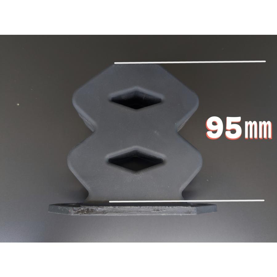 ジムニー ビッグサイズ8の字バンプストッパー バンプラバー 硬度ソフト