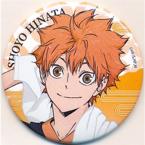 ハイキュー×極楽湯 RAKU SPA トレーディング缶バッジ お風呂ver. 日向