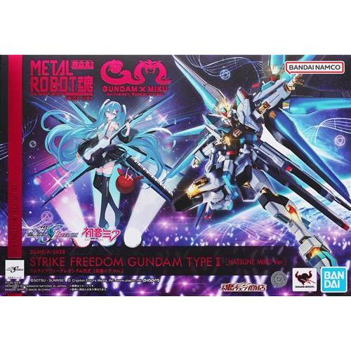 【新品未開封】メタルロボット魂ストライクフリーダムガンダム弍式【初音ミクver】 とろ＋ひまつぶし | METAL ROBOT魂[SIDE MS]：ストライクフリーダム