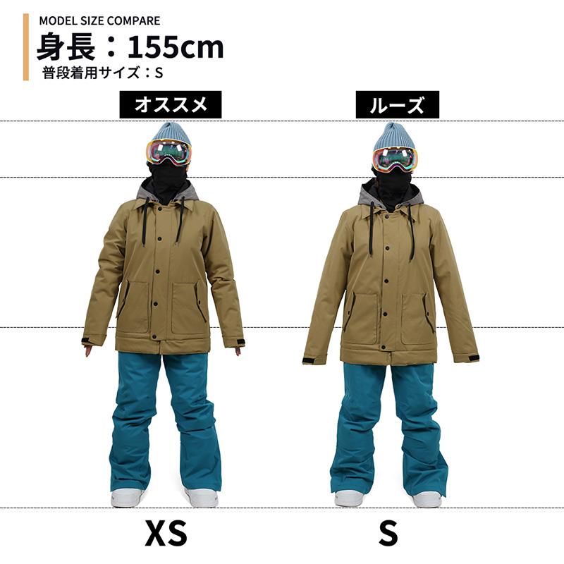 LEISURE SPORT スノーボードウェア スキーウェア レディース 上下