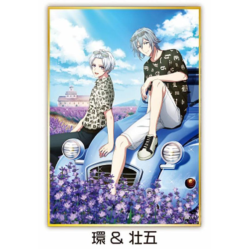 四葉環＆逢坂壮五】 アイドリッシュセブン トレーディングミニ色紙