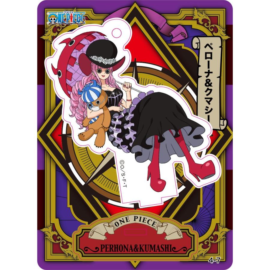 ペローナ＆クマシー】 ワンピース アクリルdeカード 第4弾 : トレカ