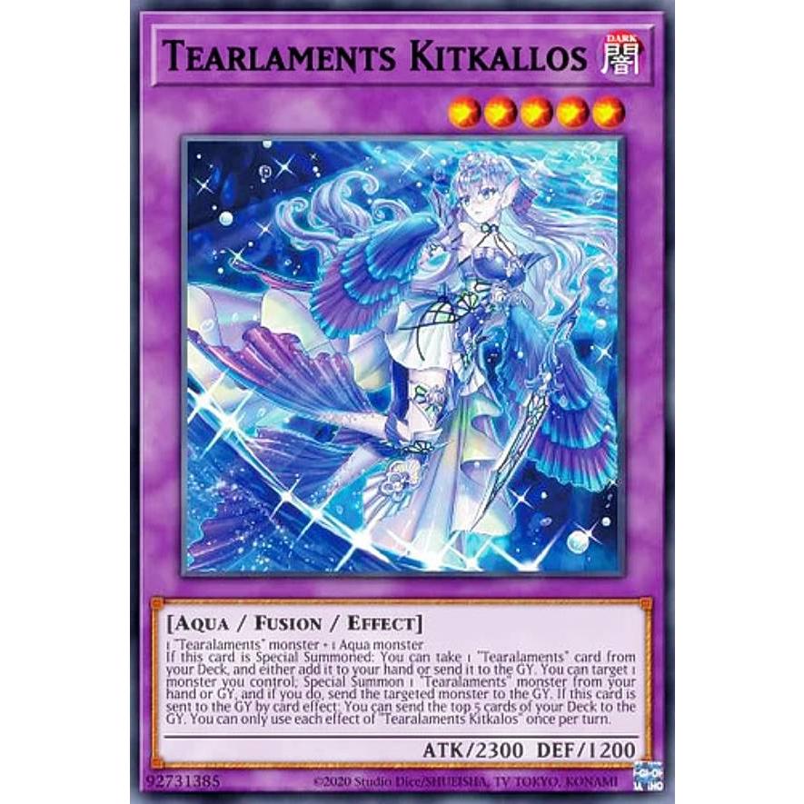 遊戯王 POTE-EN042 ティアラメンツ・キトカロス Tearlaments Kitkallos
