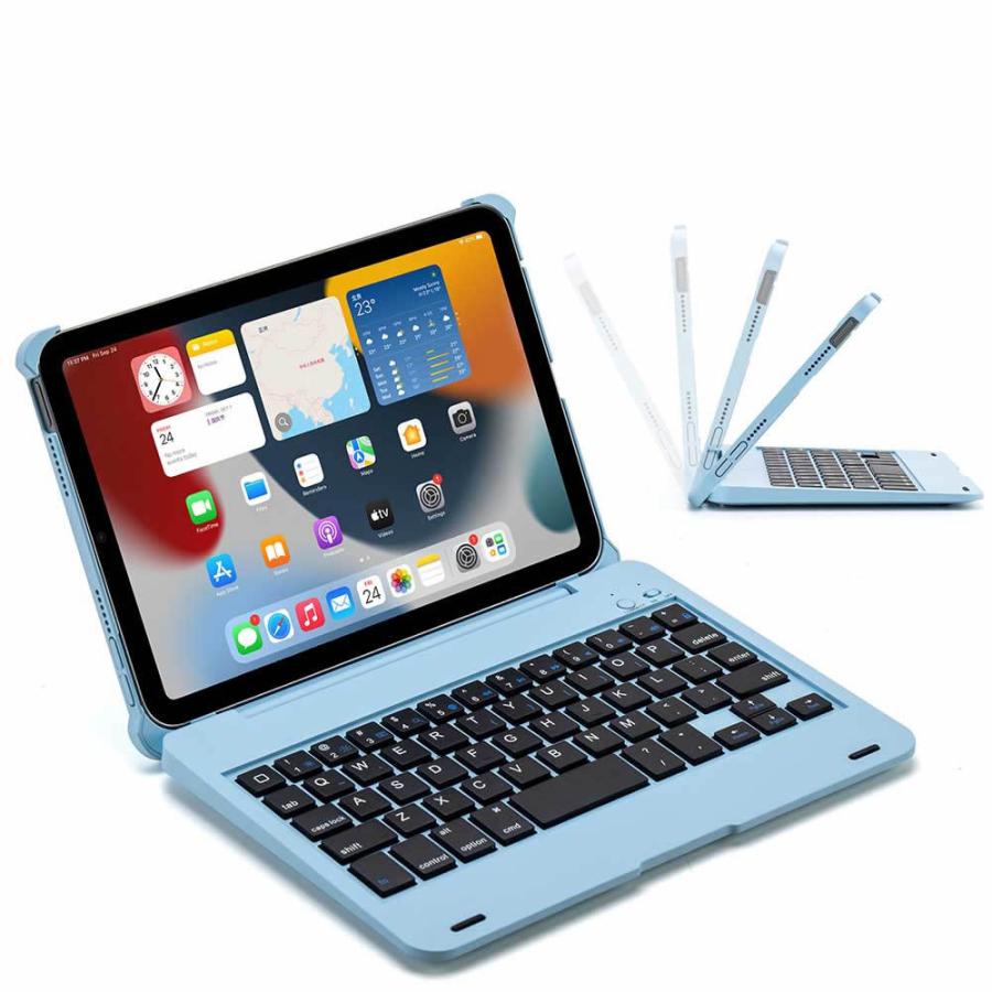 iPad mini6 ワイヤレス bluetooth キーボード ケース カバー ノートPC