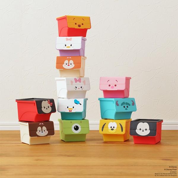 Disney（ディズニー） 小物入れ 幅11×奥行13×高さ9cm ツムツム