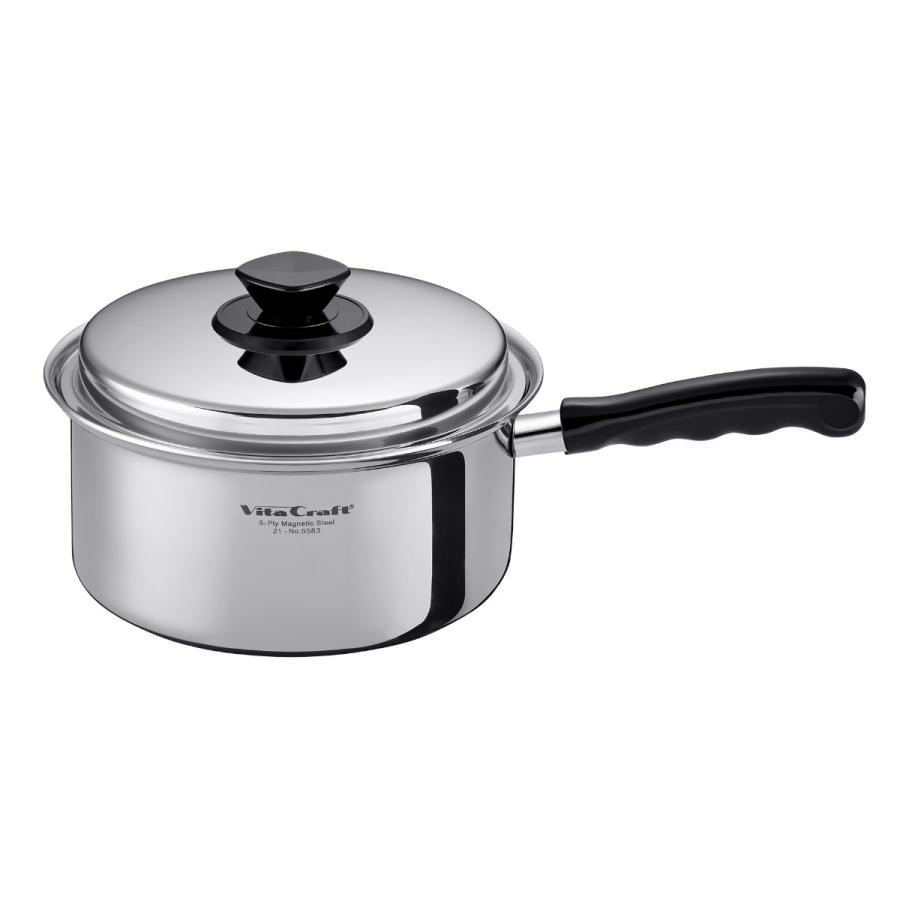 Vita Craft（ビタクラフト） 片手鍋 3L IH対応 Vシリーズ ステンレス製