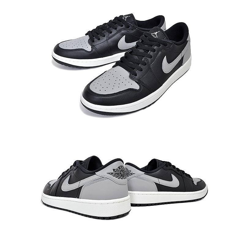 エア ジョーダン 1 NIKE AIR JORDAN LOW GOLF SHADOW black/medium