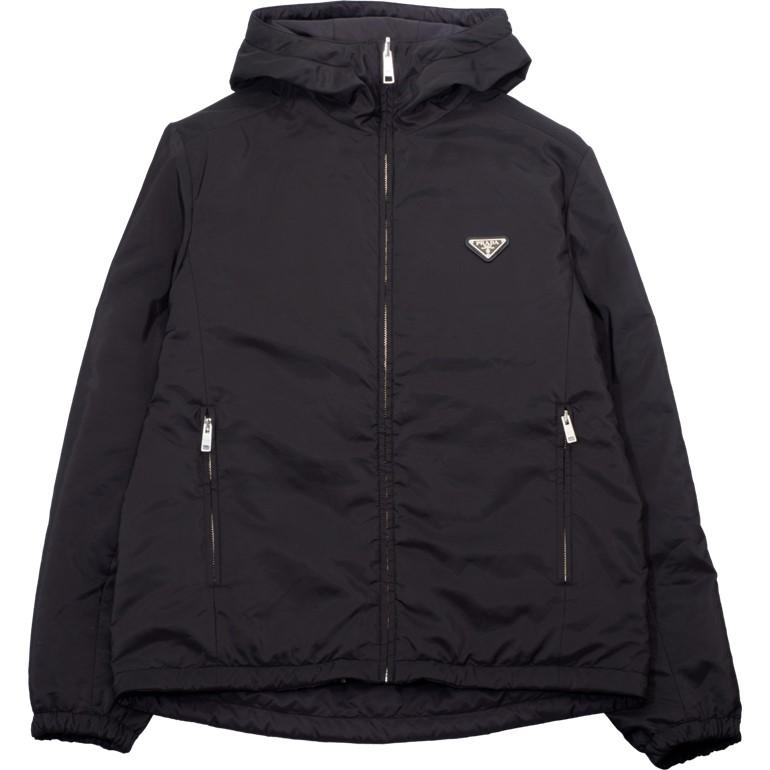 PRADA（プラダ） リバーシブルジャケット フード付アウター パット入り