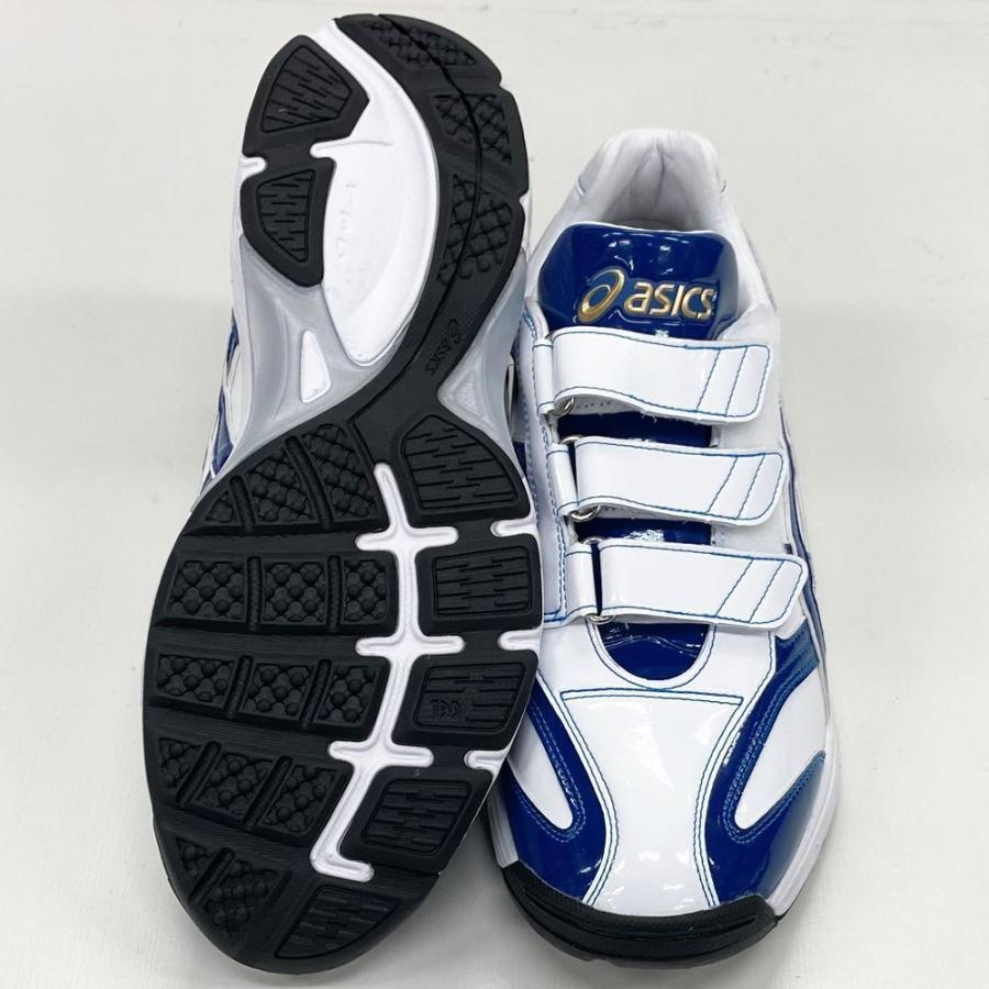 ASICS（アシックス） 【サイズ交換送料無料】ホワイト×ブルー 野球