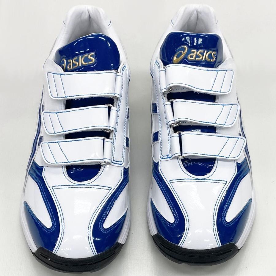 ASICS（アシックス） 【サイズ交換送料無料】ホワイト×ブルー 野球