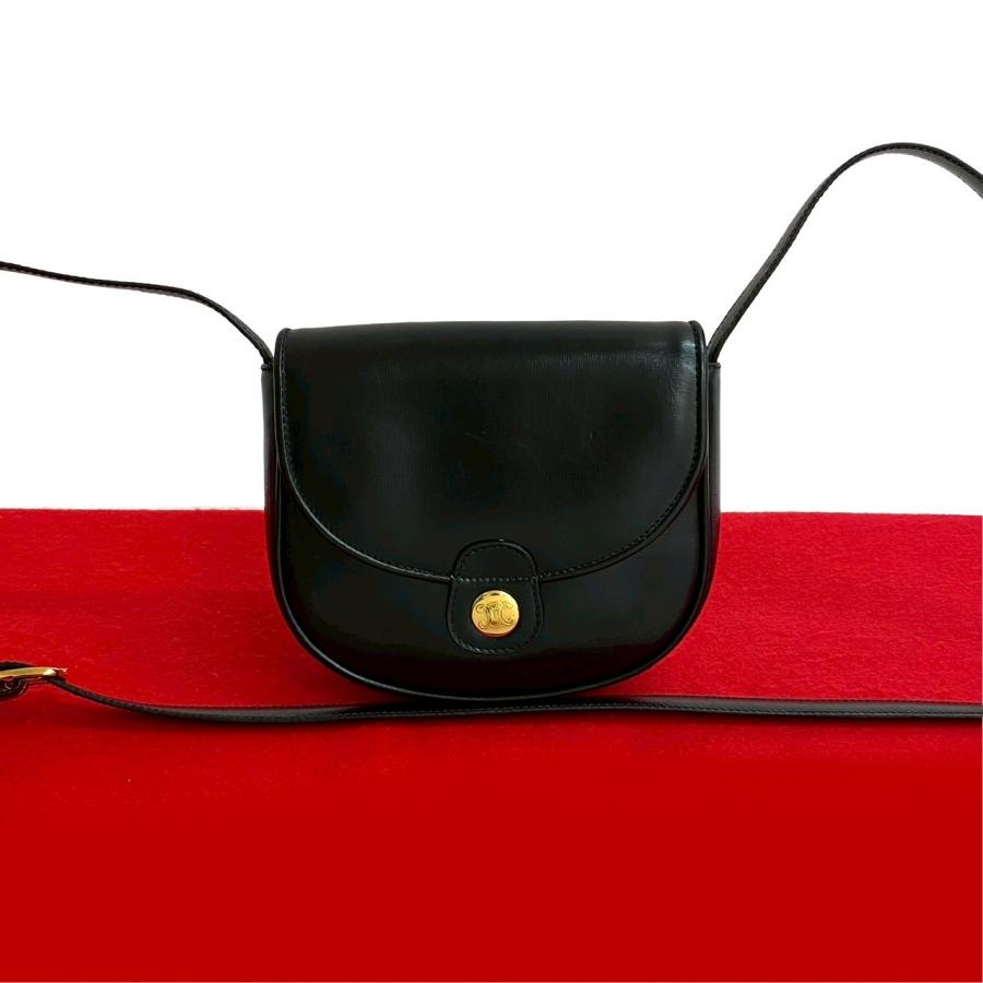 CELINE（セリーヌ） 極 美品 ヴィンテージ トリオンフ ロゴ 金具