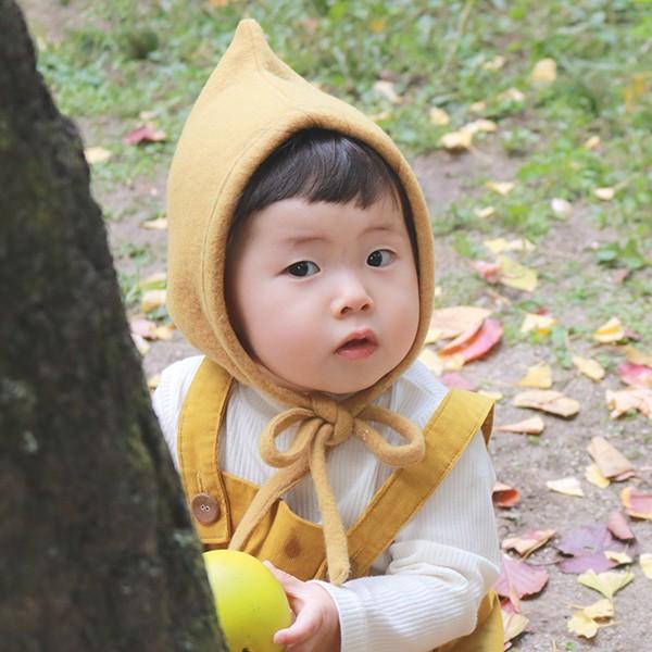 出産祝い ギフト カバーオール （こびと帽子＆ロンパースセット