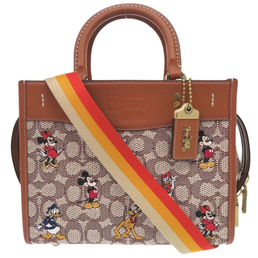 COACH（コーチ） 未使用品 × DISNEY ローグ 25 シグネチャー ウィズ