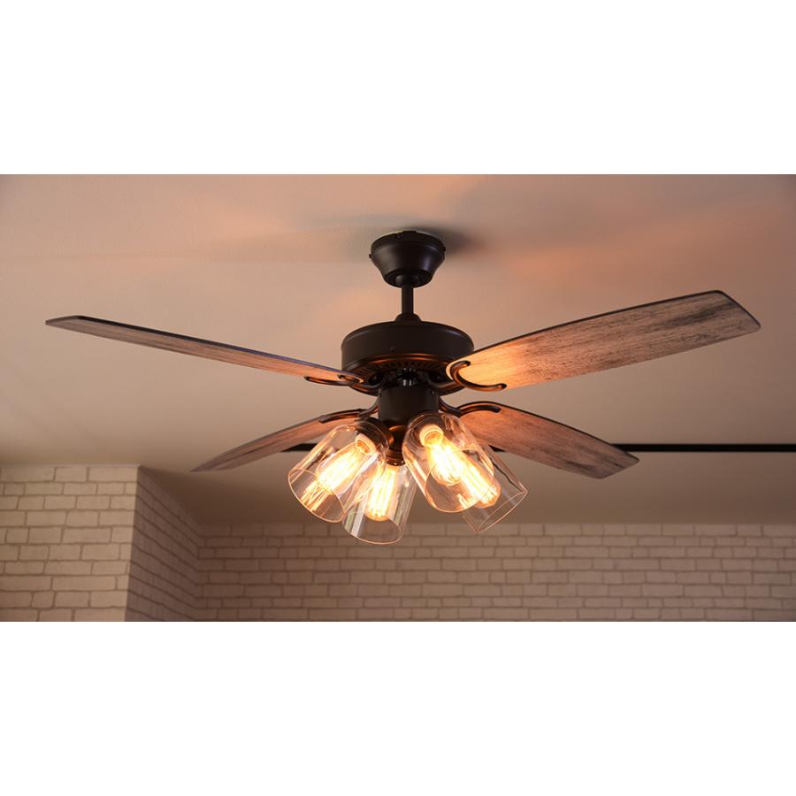 JAVALO ELF シーリングファン ライト LED対応 おしゃれ 木目 リモコン