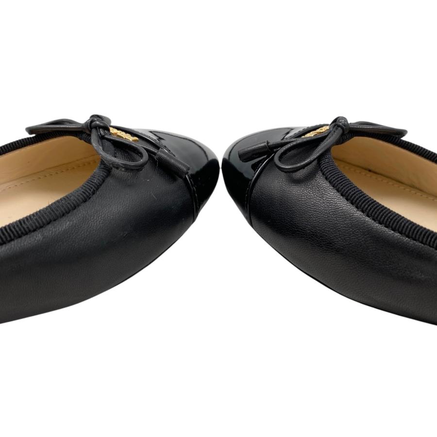 PRADA（プラダ） パンプス バレリーナ フラットシューズ 1F889D 36 1/2