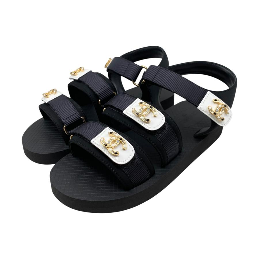 CHANEL（シャネル） ベルクロサンダル G46448 36サイズ ココマーク