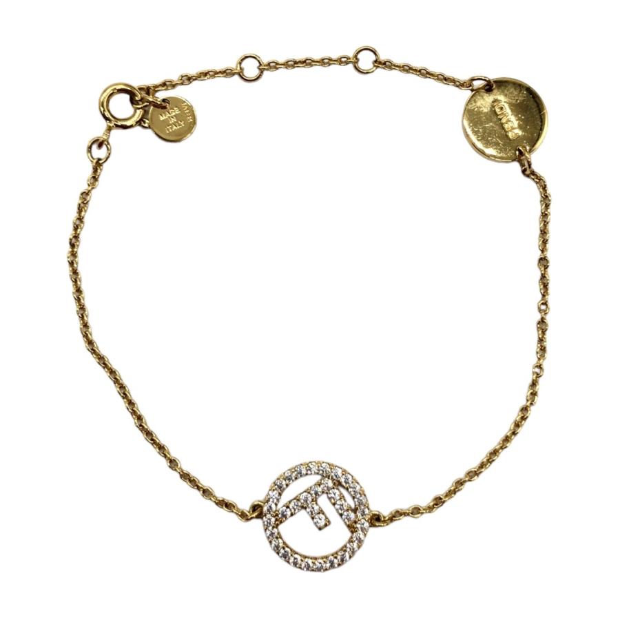 FENDI（フェンディ） FENDI F is Fendi エフ イズ ロゴ ブレスレット