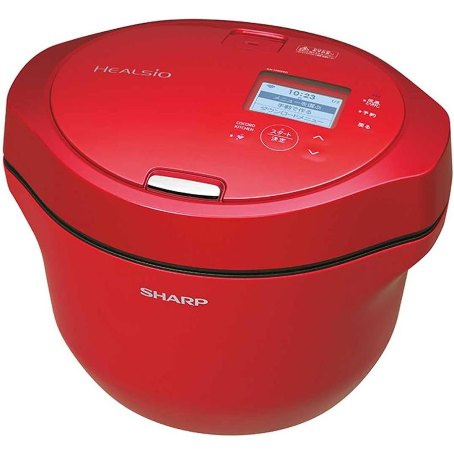 ヘルシオ ホットクック SHARP KN-HW24G-R [レッド系] : ライフスタイル