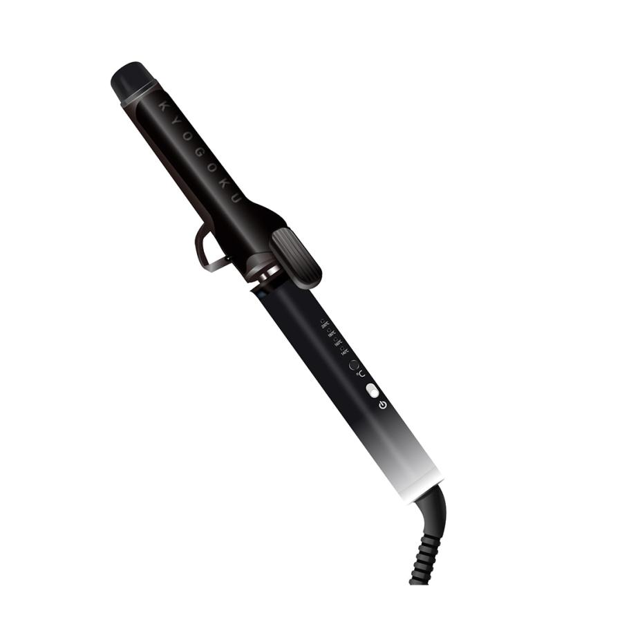 KYOGOKU ナノシルクケラチン カール アイロン 32mm : ライフスタイル