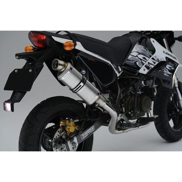 カワサキ（Kawasaki） HMS KSR110 KSRpro バイクマフラー KL-110DDF